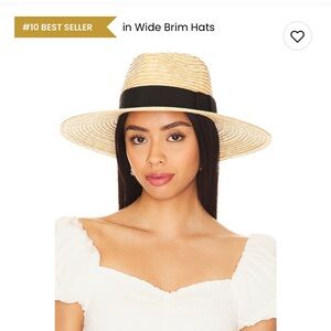 Wide brim hat